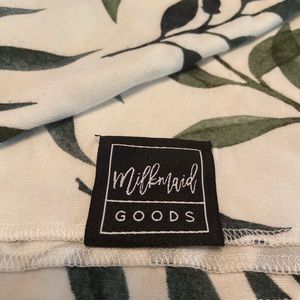 NWOT Milkmaid Goods swaddle and hat